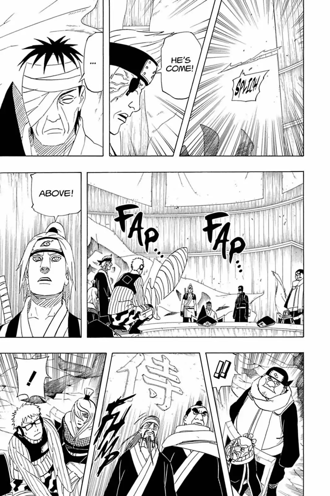 Naruto Chapter 465 page 10 - Chapter 465: The Summit Hall Attacked!