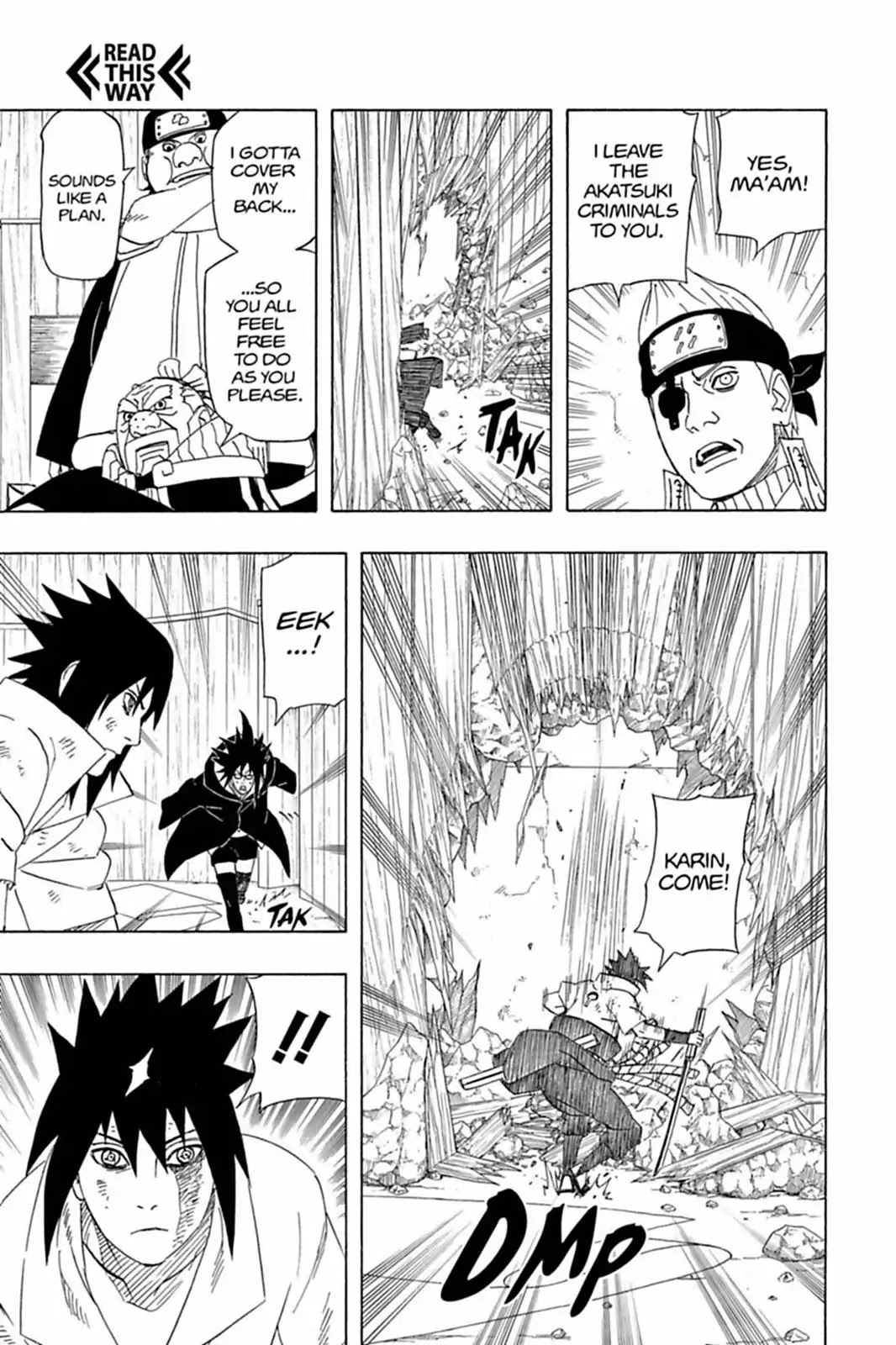 Naruto Chapter 465 page 14 - Chapter 465: The Summit Hall Attacked!