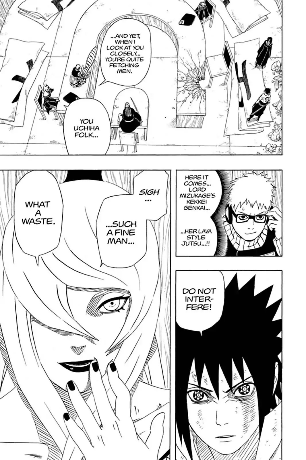 Naruto Chapter 465 page 16 - Chapter 465: The Summit Hall Attacked!