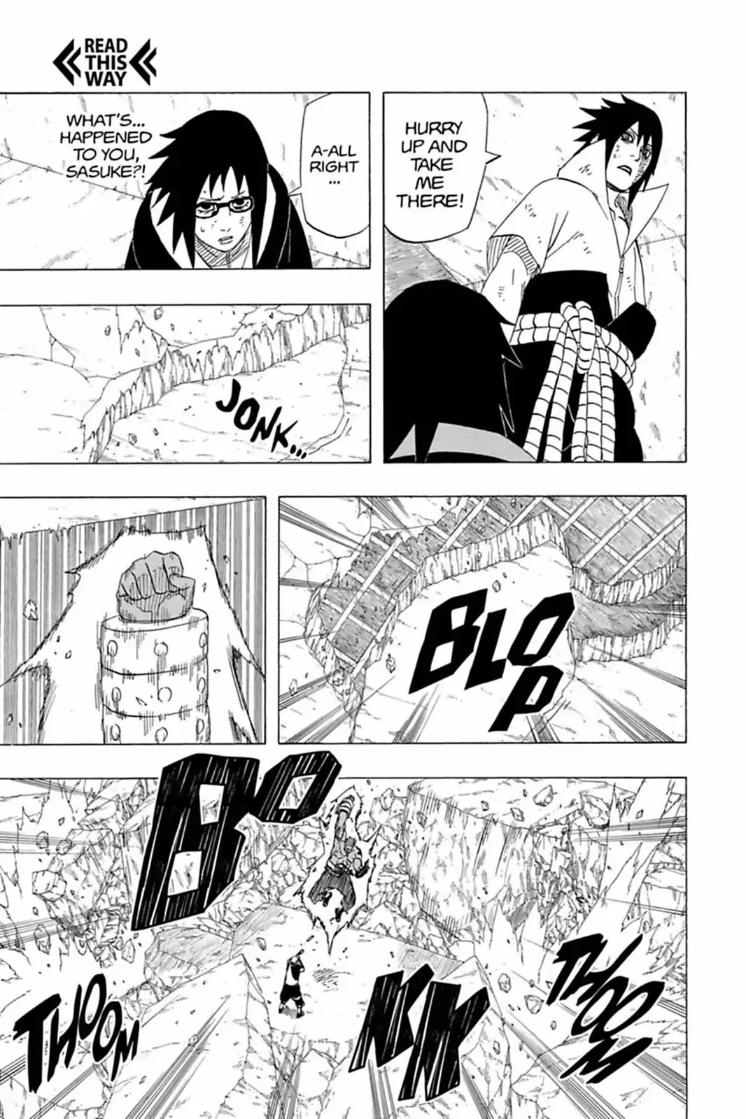 Naruto Chapter 465 page 6 - Chapter 465: The Summit Hall Attacked!