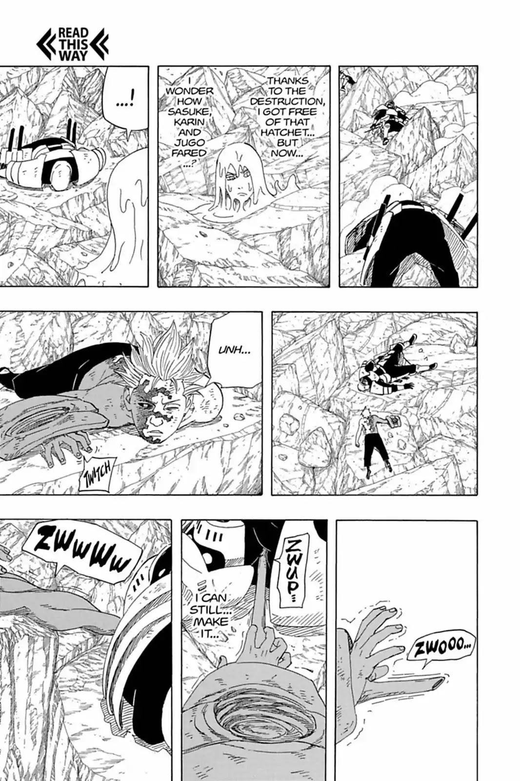 Naruto Chapter 465 page 8 - Chapter 465: The Summit Hall Attacked!