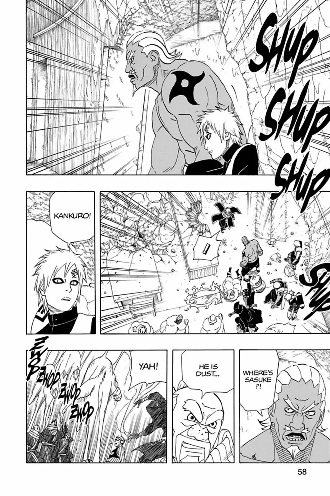 Naruto Chapter 466 page 16 - Chapter 466: The Great Battle In Sealed Room...!!