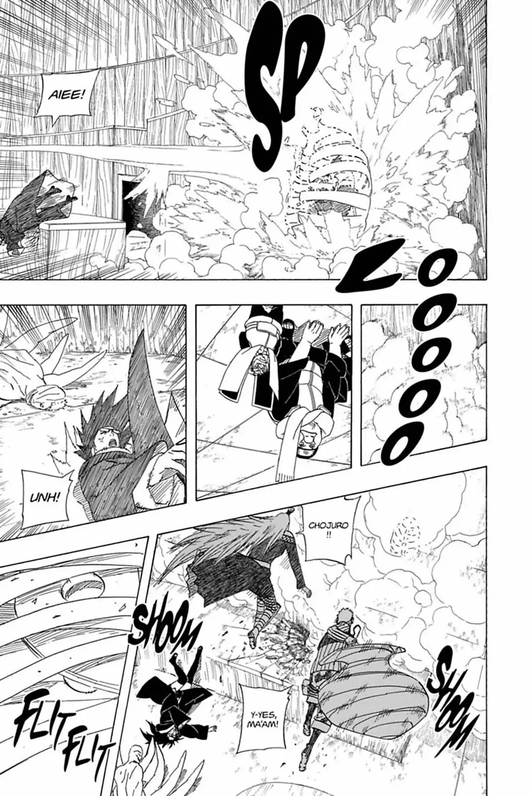 Naruto Chapter 466 page 3 - Chapter 466: The Great Battle In Sealed Room...!!