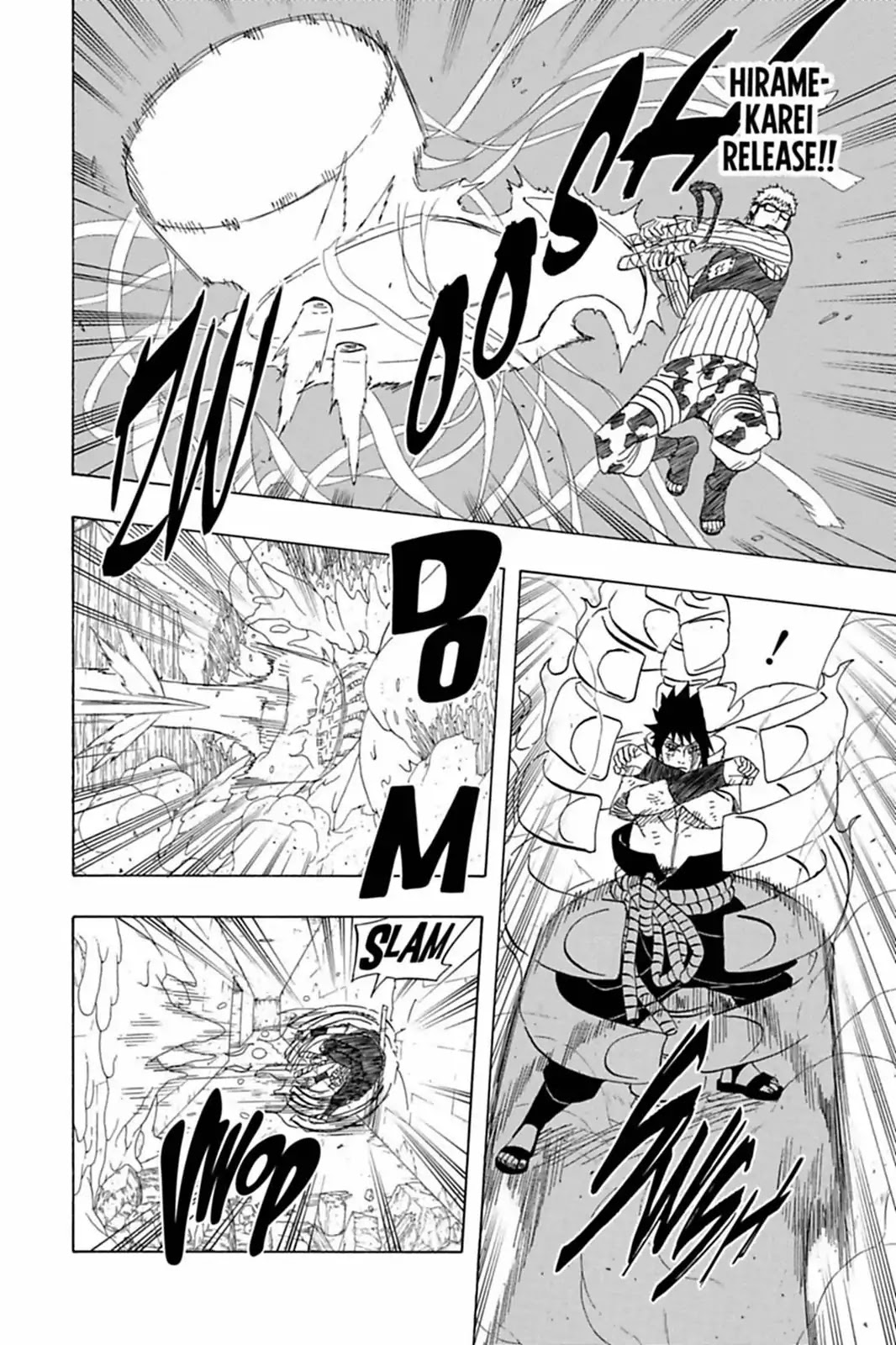 Naruto Chapter 466 page 4 - Chapter 466: The Great Battle In Sealed Room...!!
