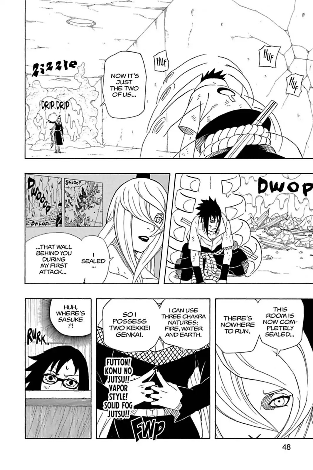 Naruto Chapter 466 page 6 - Chapter 466: The Great Battle In Sealed Room...!!