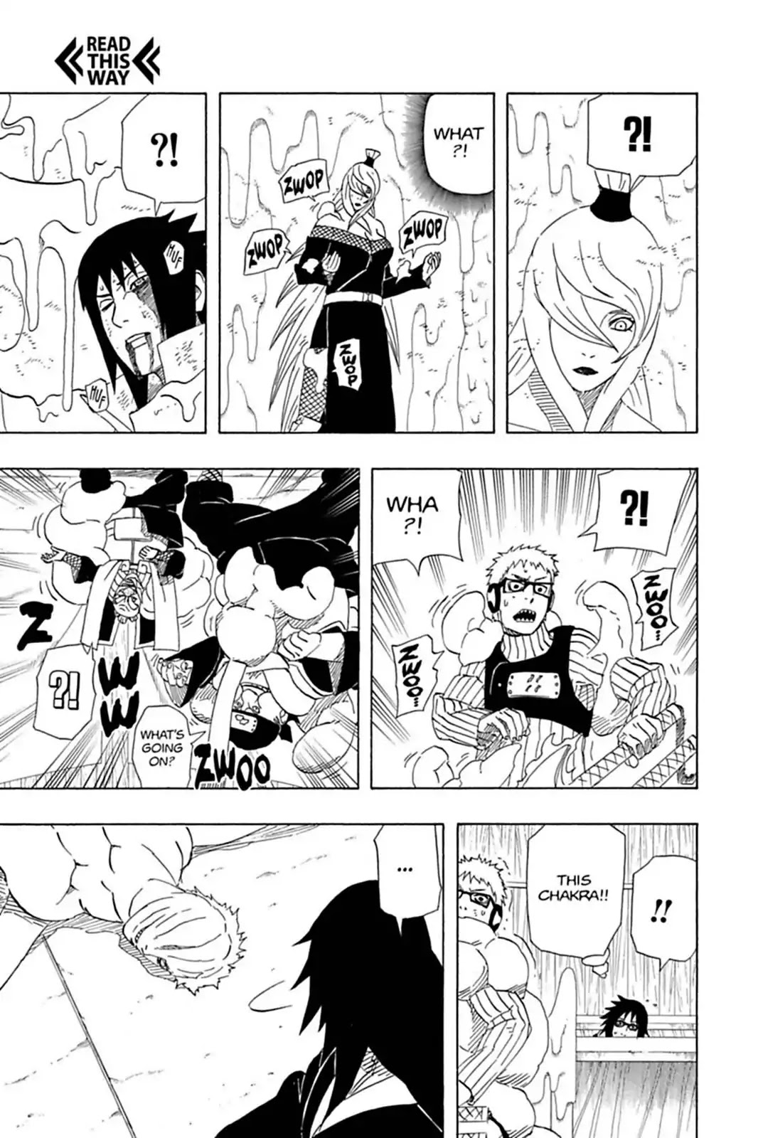 Naruto Chapter 466 page 9 - Chapter 466: The Great Battle In Sealed Room...!!