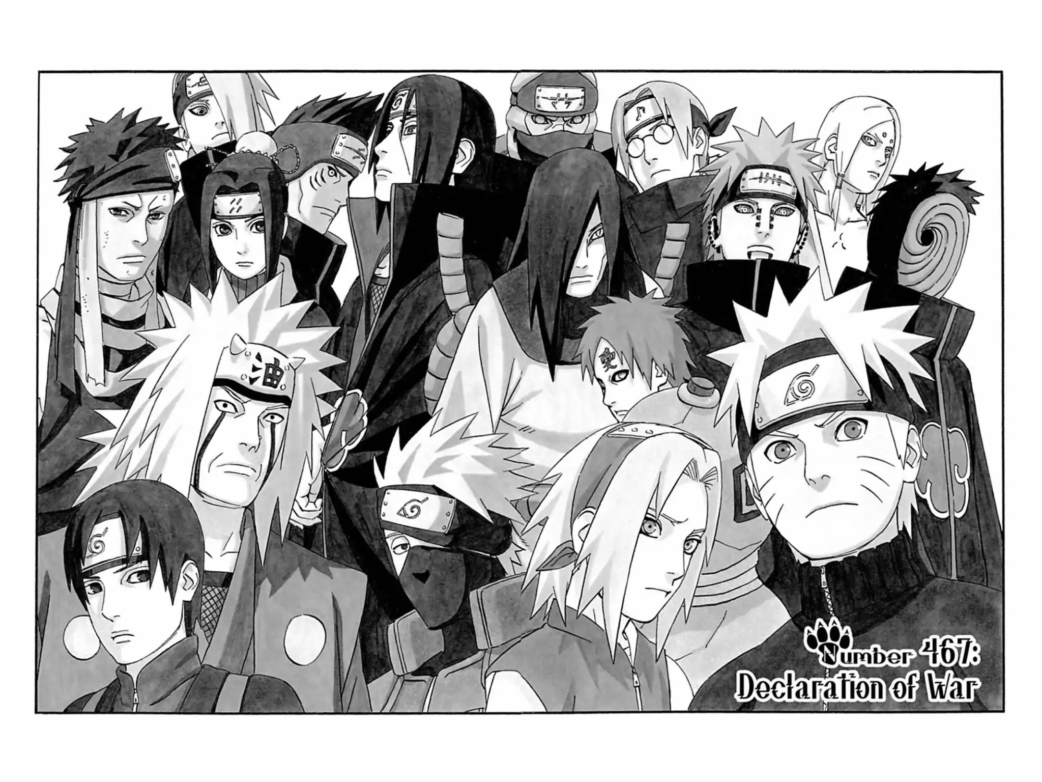Naruto Chapter 467 page 2 - Chapter 467: Declaration Of War