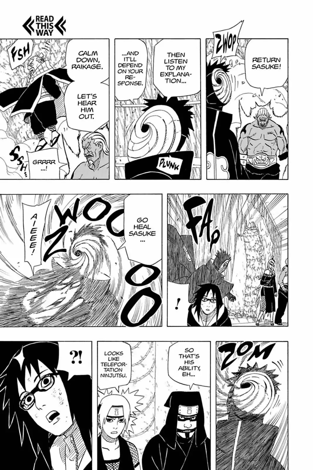 Naruto Chapter 467 page 9 - Chapter 467: Declaration Of War