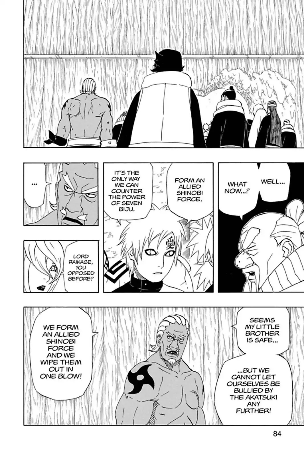 Naruto Chapter 468 page 2 - Chapter 468: Eight Tails And Nine Tails