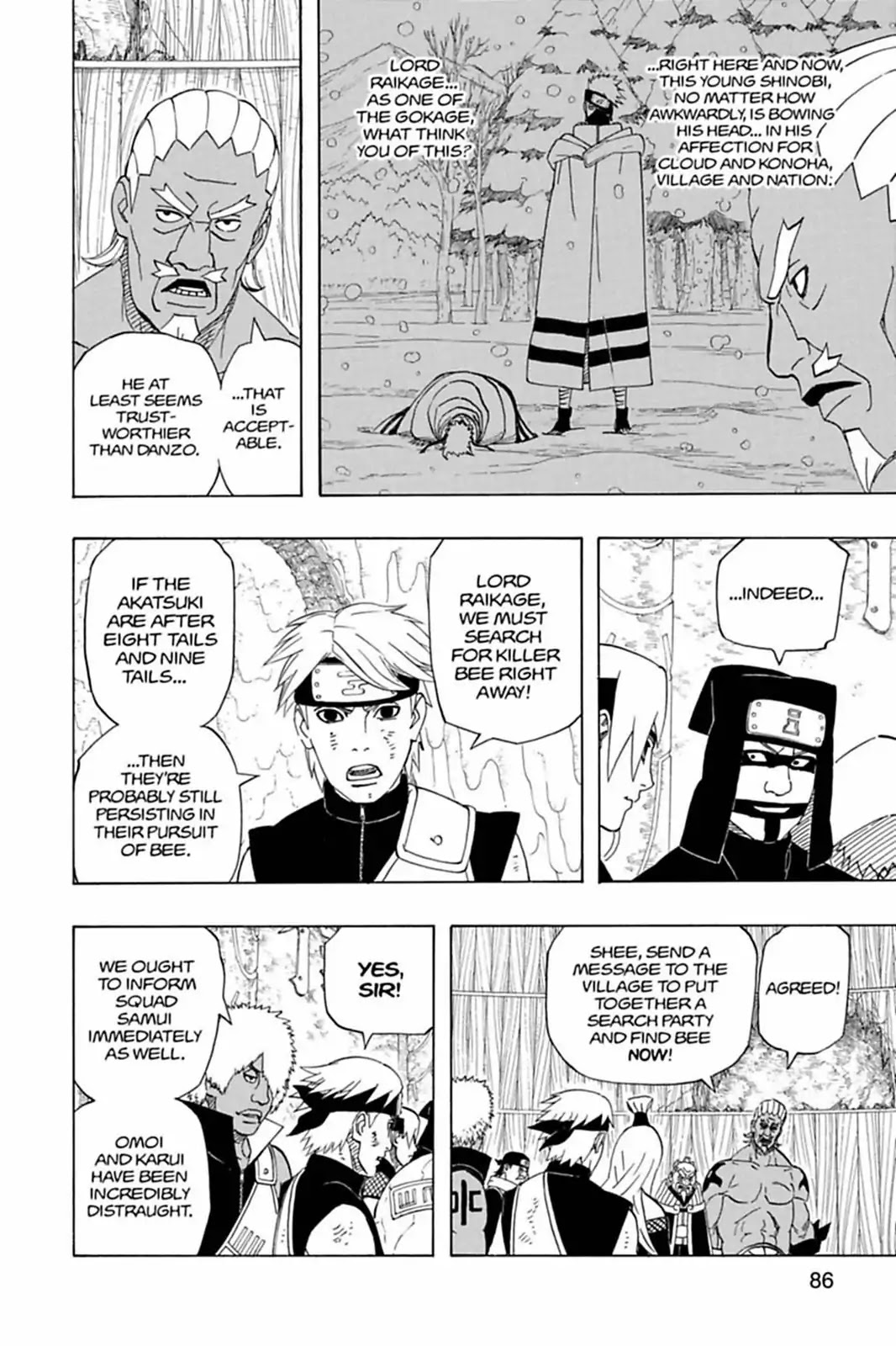 Naruto Chapter 468 page 4 - Chapter 468: Eight Tails And Nine Tails