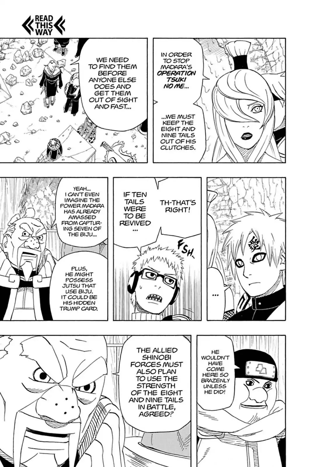 Naruto Chapter 468 page 5 - Chapter 468: Eight Tails And Nine Tails