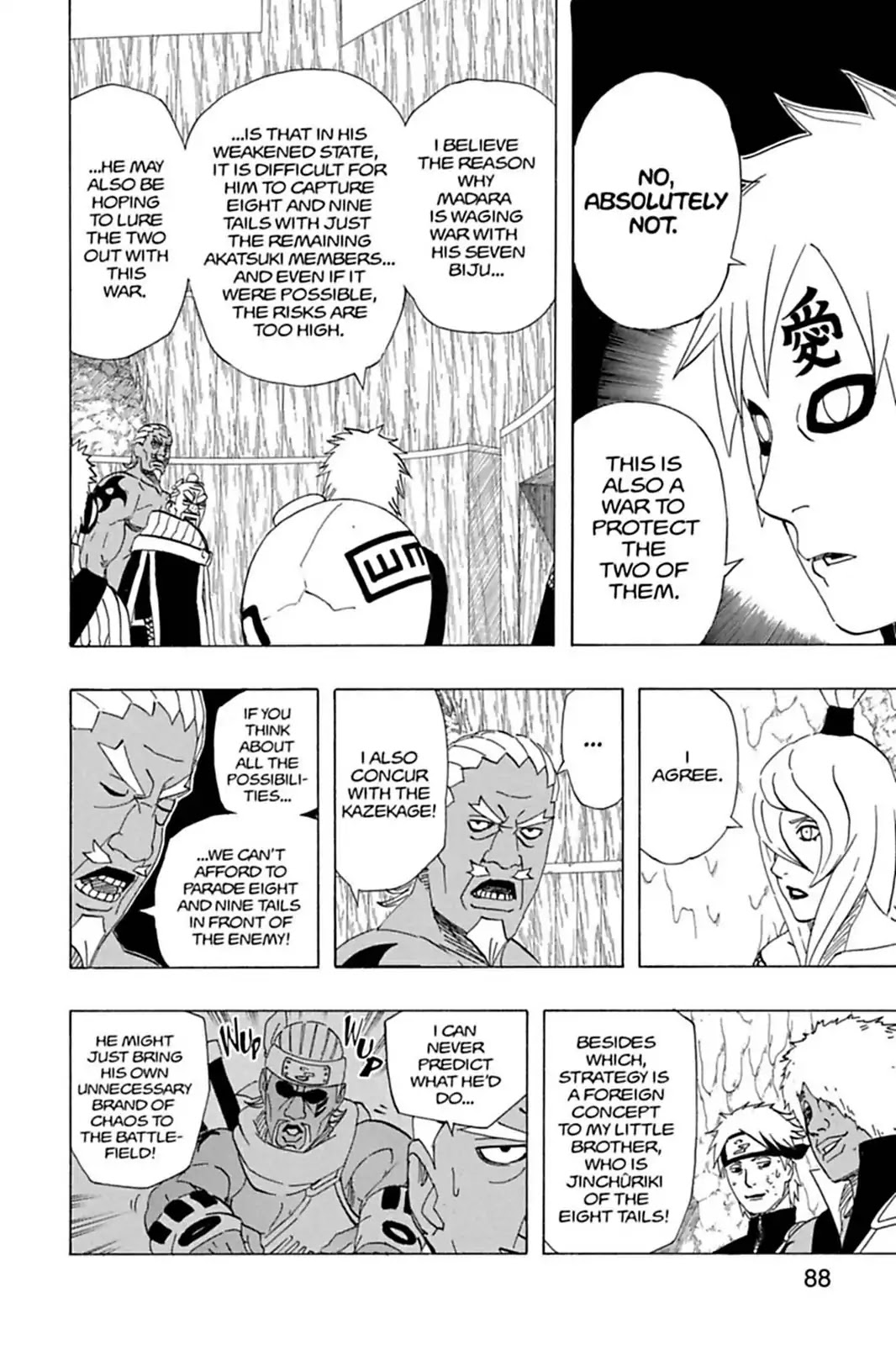 Naruto Chapter 468 page 6 - Chapter 468: Eight Tails And Nine Tails