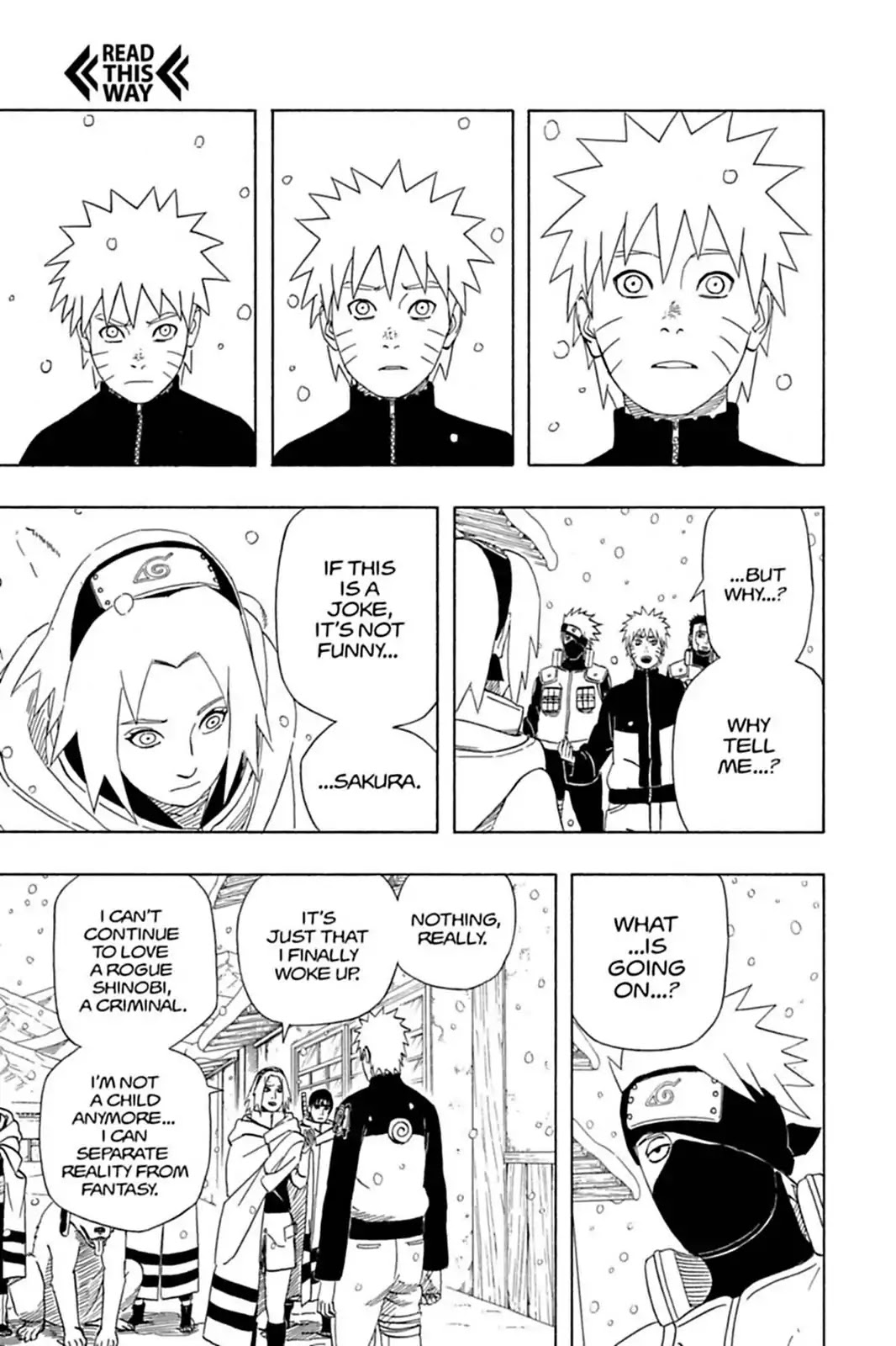 Naruto Chapter 469 page 11 - Chapter 469: Sakura's Confession!!