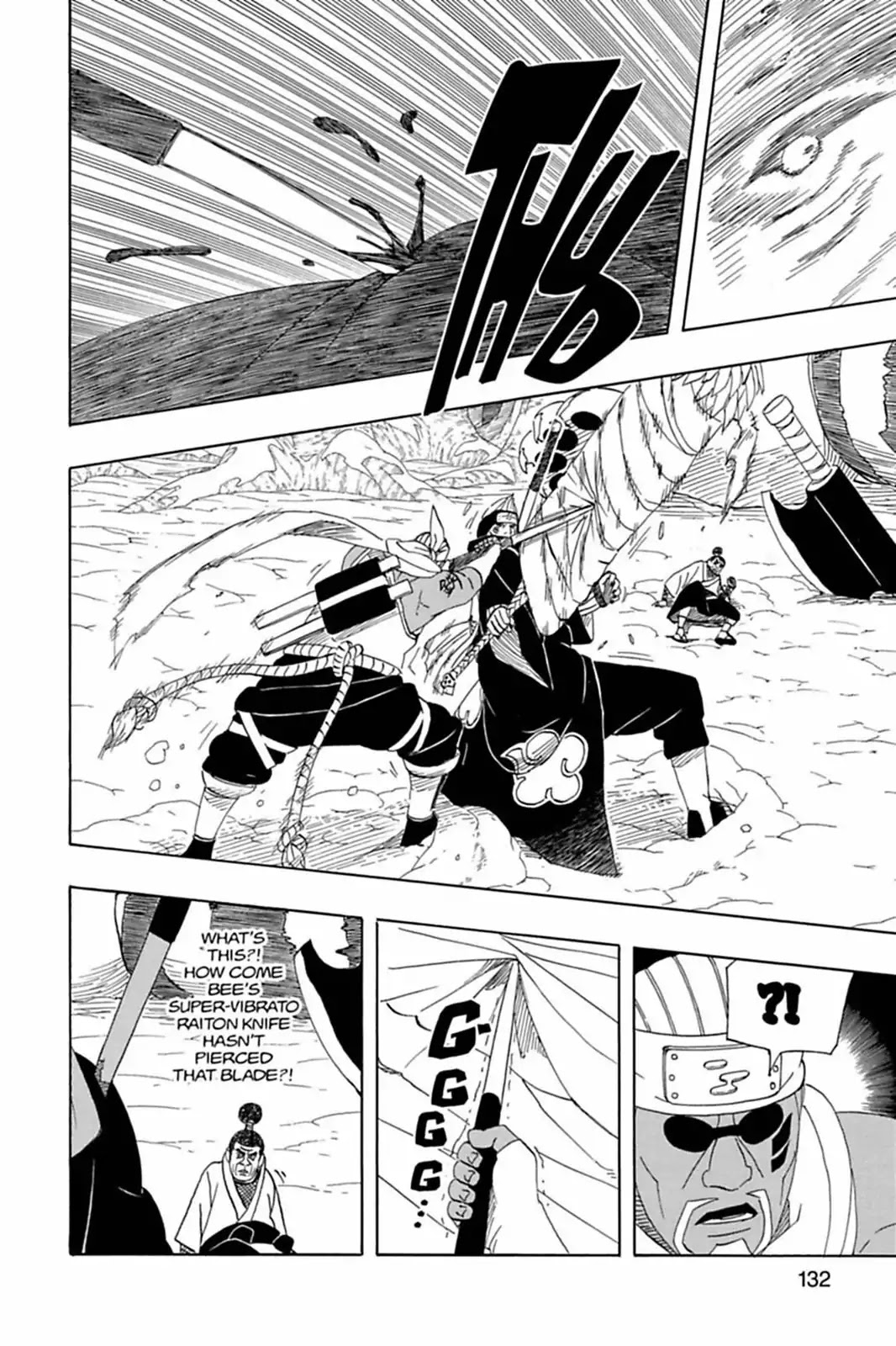 Naruto Chapter 470 page 14 - Chapter 470: Killer Bee Vs. Kisame!!