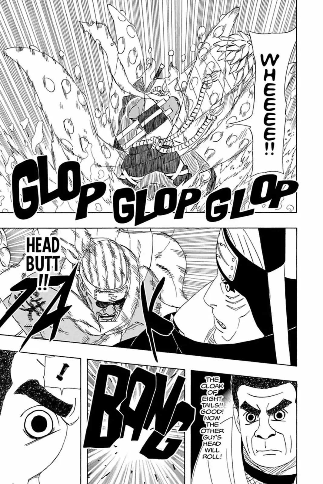 Naruto Chapter 470 page 15 - Chapter 470: Killer Bee Vs. Kisame!!