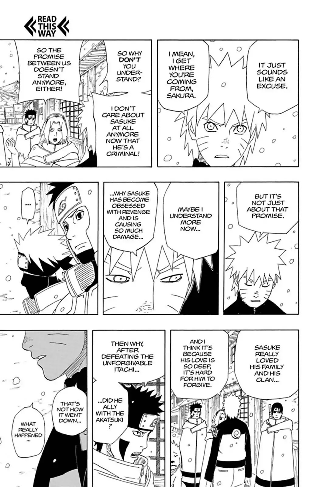 Naruto Chapter 470 page 3 - Chapter 470: Killer Bee Vs. Kisame!!