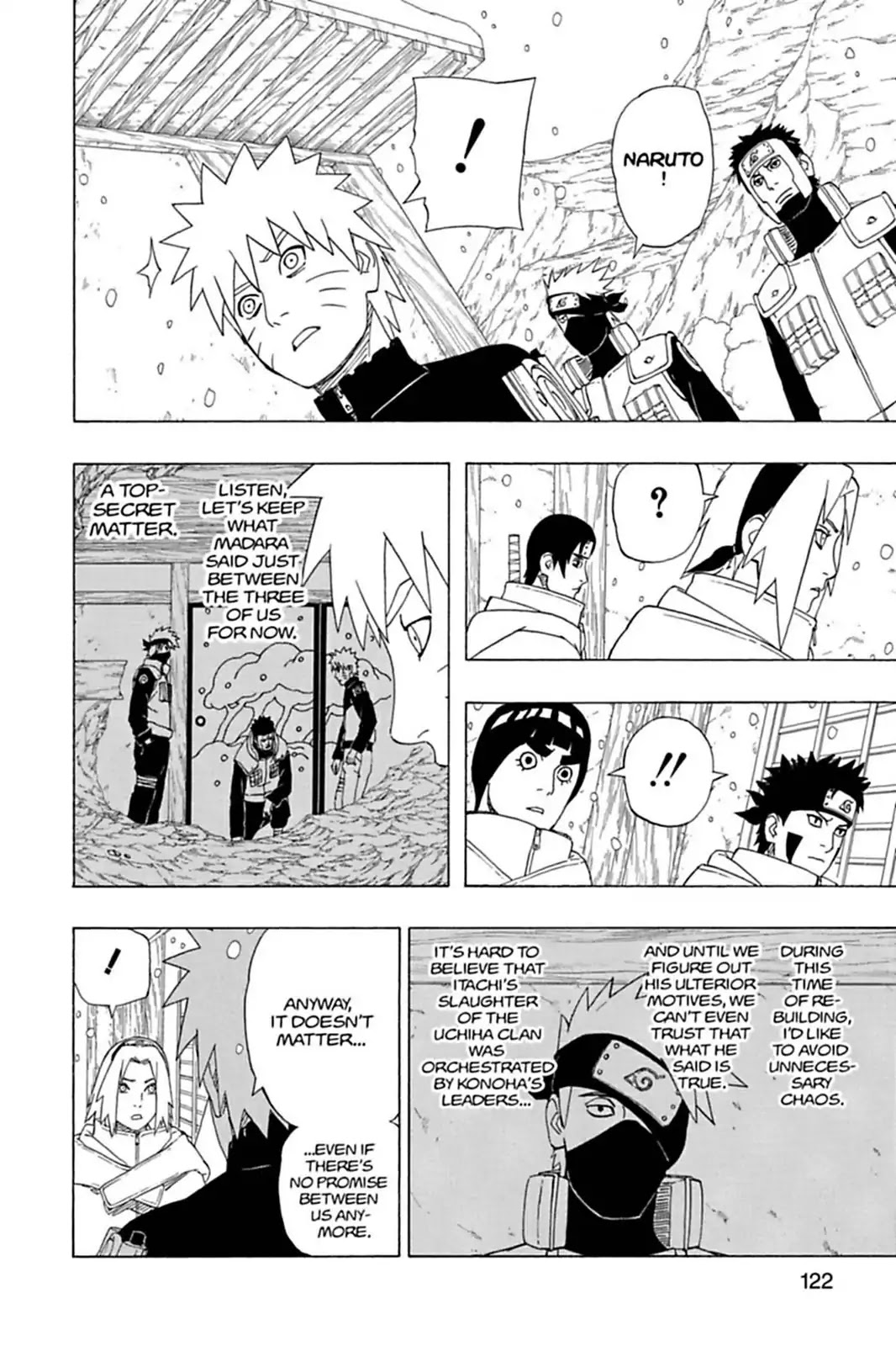 Naruto Chapter 470 page 4 - Chapter 470: Killer Bee Vs. Kisame!!