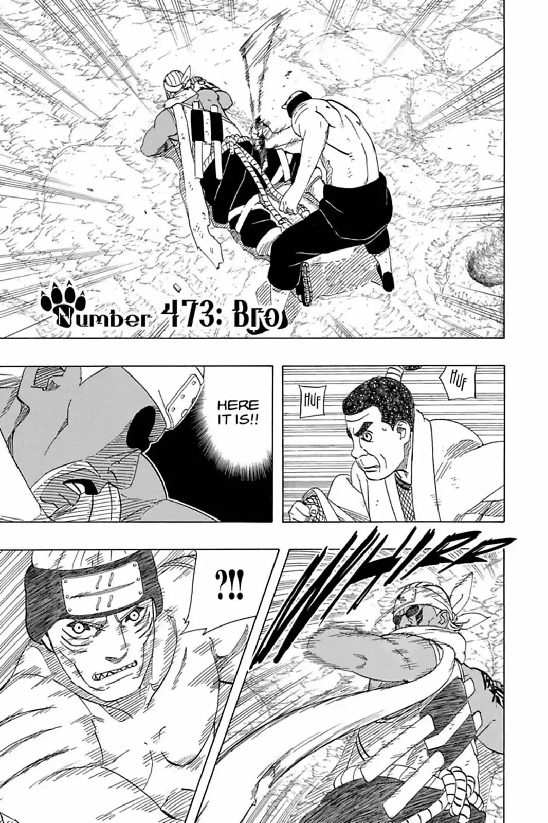 Naruto Chapter 473 page 1 - Chapter 473: Bro
