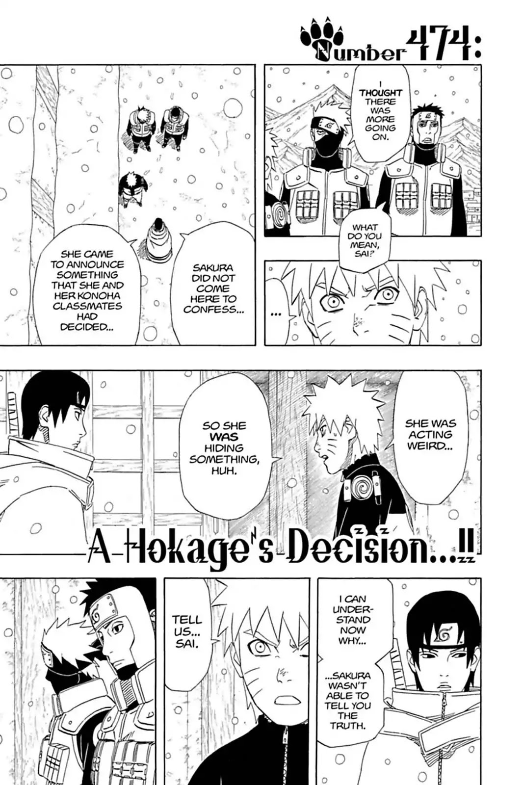 Naruto Chapter 474 page 8 - Chapter 474: Hokage's Decision...!!