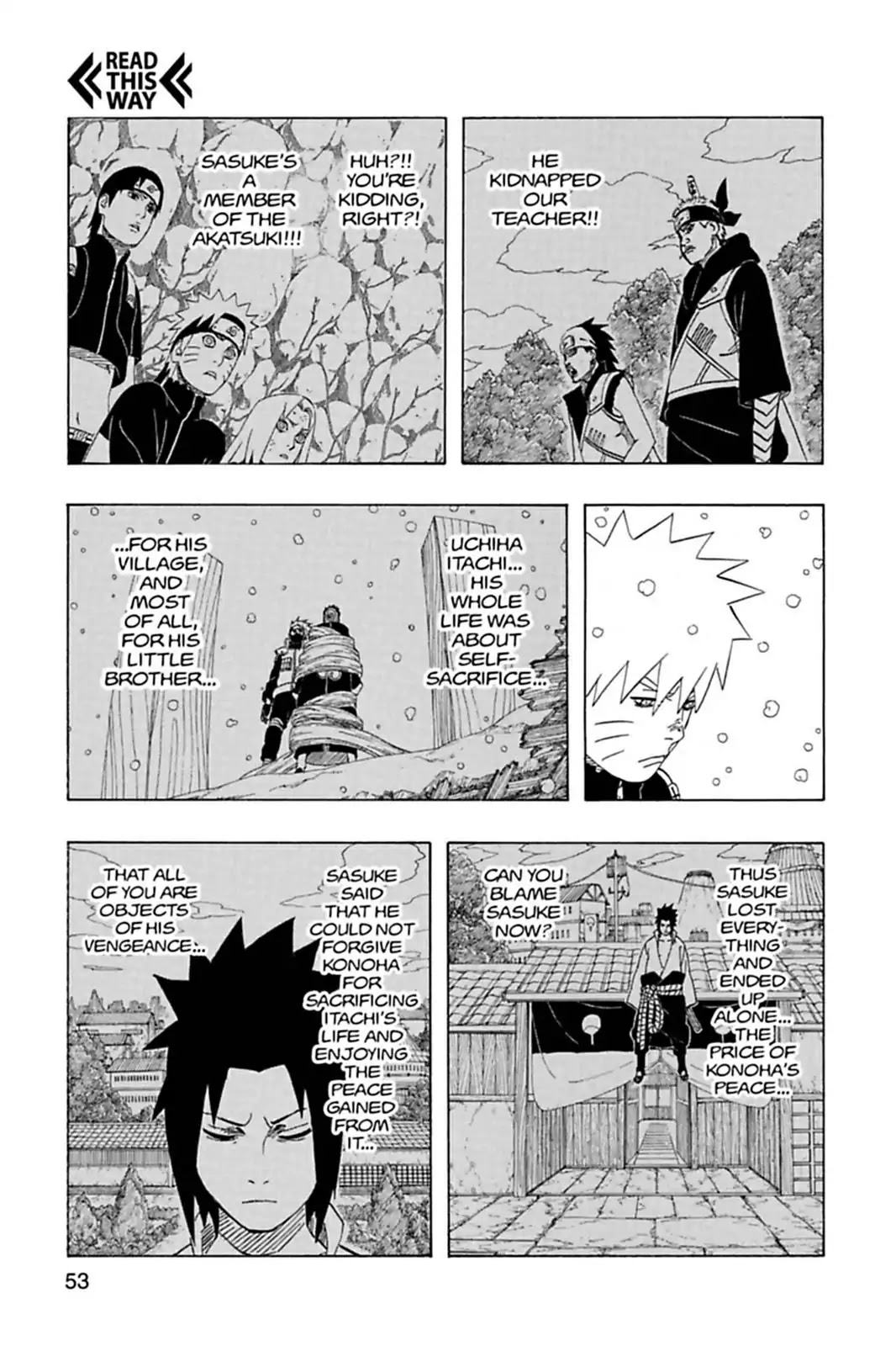 Naruto Chapter 476 page 10 - Chapter 476: Sasuke Vs. Danzo...!!