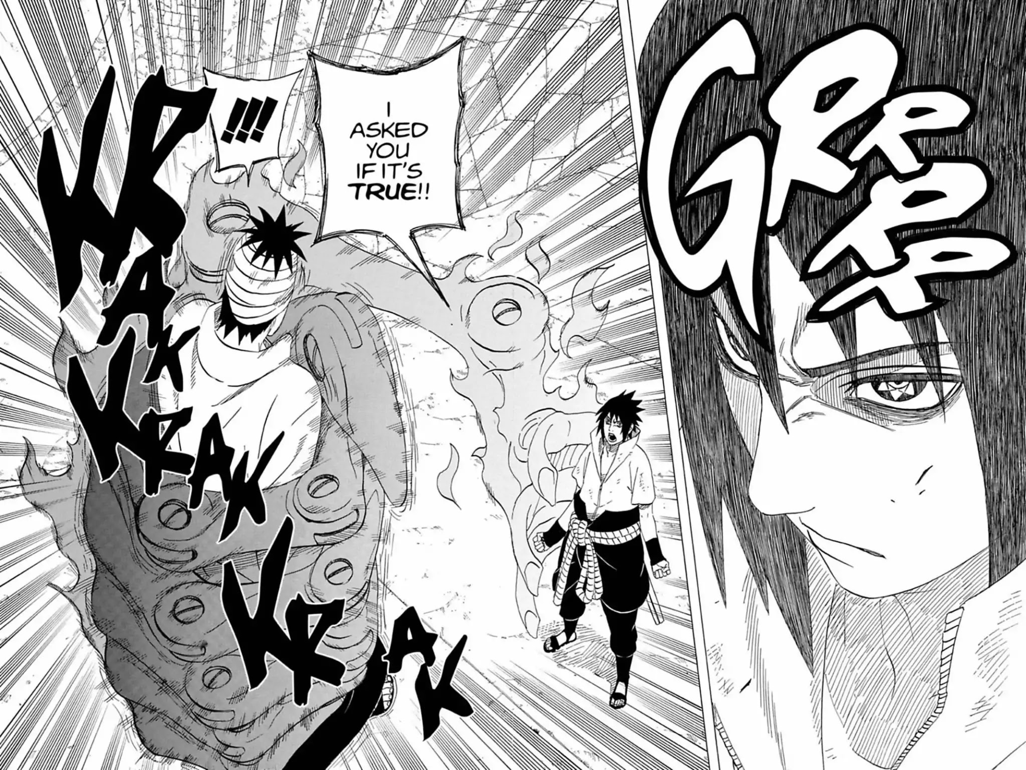 Naruto Chapter 476 page 13 - Chapter 476: Sasuke Vs. Danzo...!!