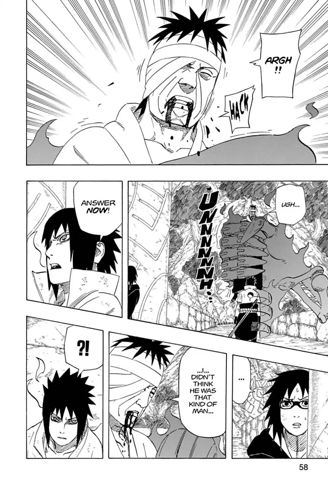 Naruto Chapter 476 page 14 - Chapter 476: Sasuke Vs. Danzo...!!