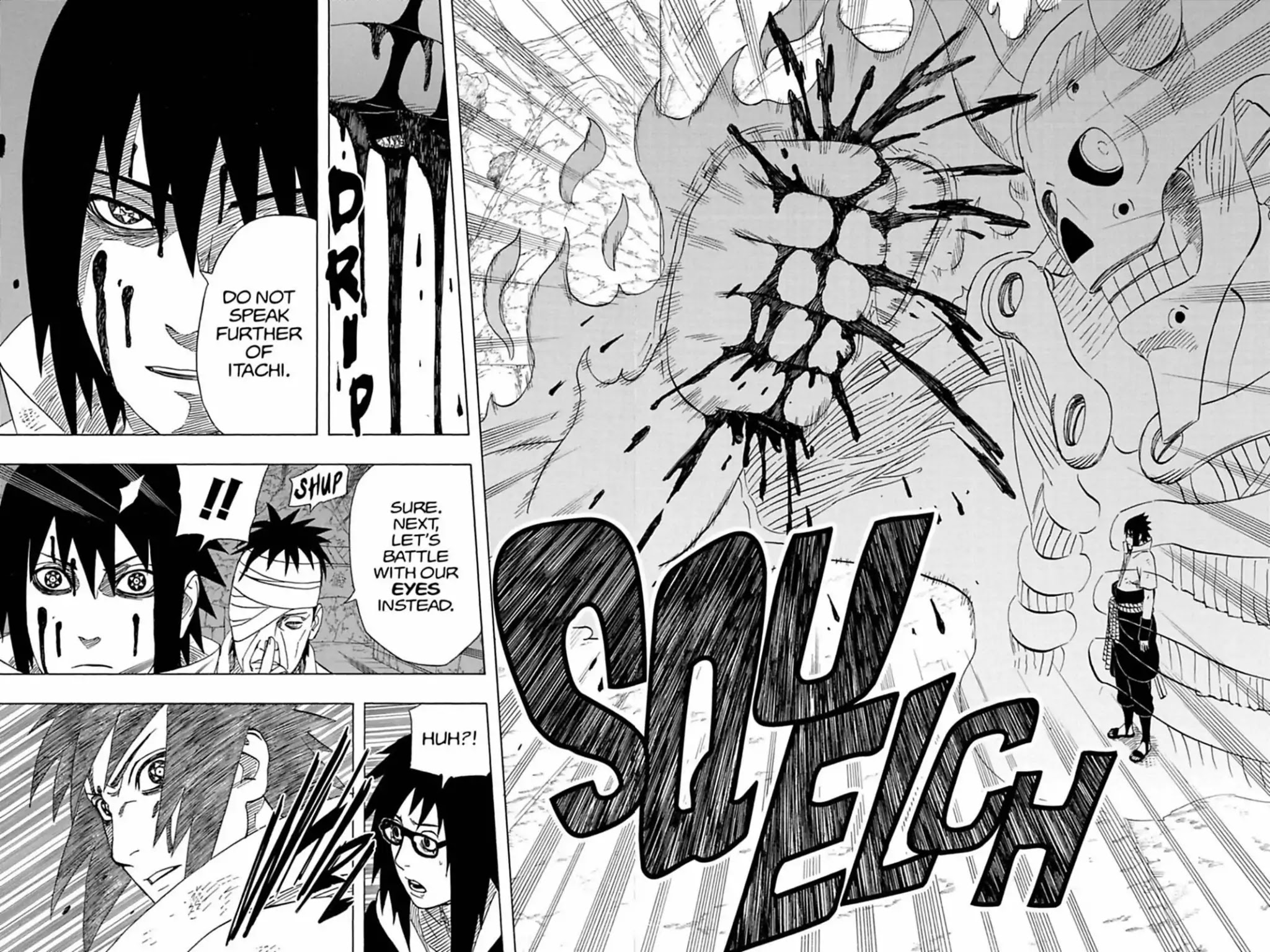 Naruto Chapter 476 page 18 - Chapter 476: Sasuke Vs. Danzo...!!