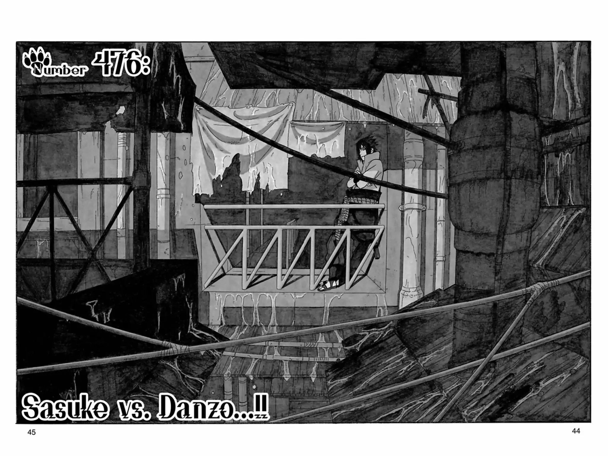Naruto Chapter 476 page 2 - Chapter 476: Sasuke Vs. Danzo...!!