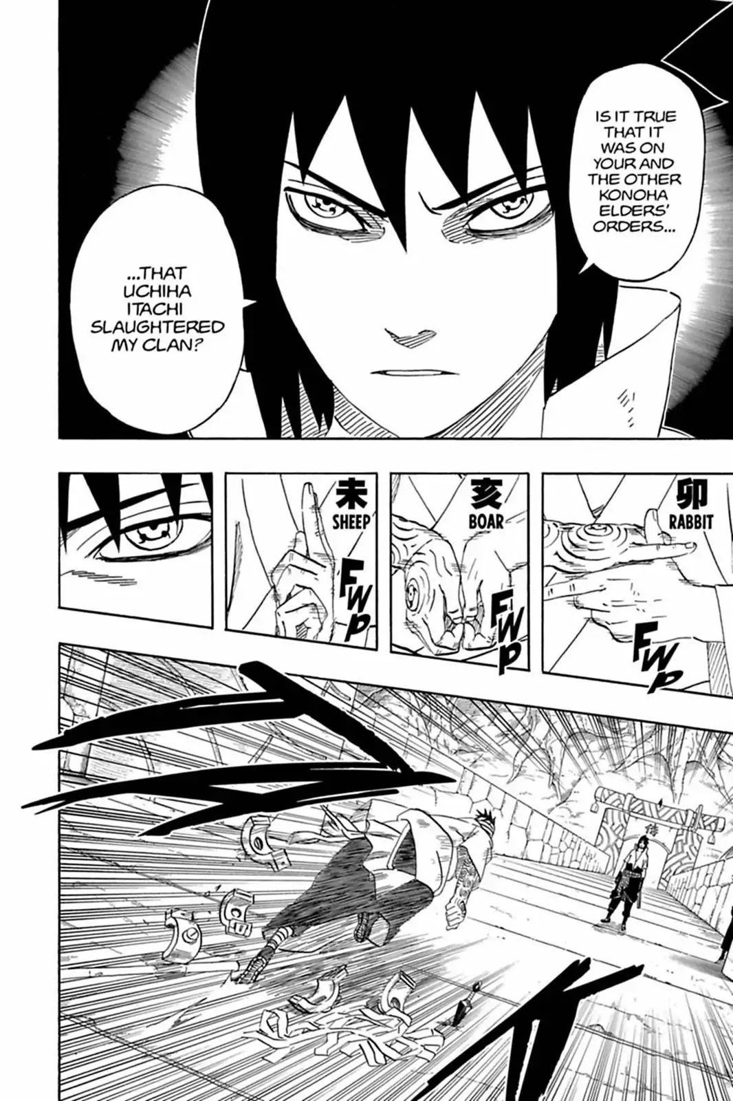 Naruto Chapter 476 page 5 - Chapter 476: Sasuke Vs. Danzo...!!