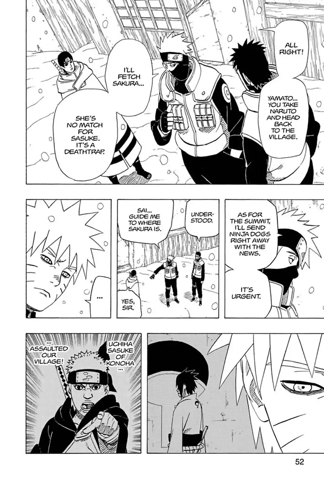 Naruto Chapter 476 page 9 - Chapter 476: Sasuke Vs. Danzo...!!