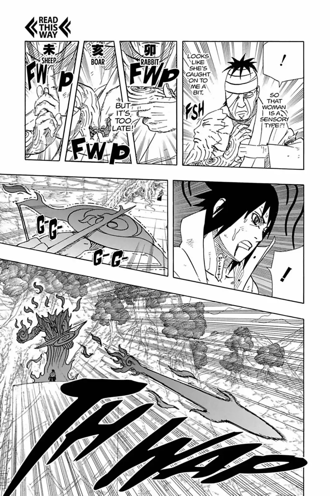 Naruto Chapter 478 page 12 - Chapter 478: Sasuke's Susano'o...!!