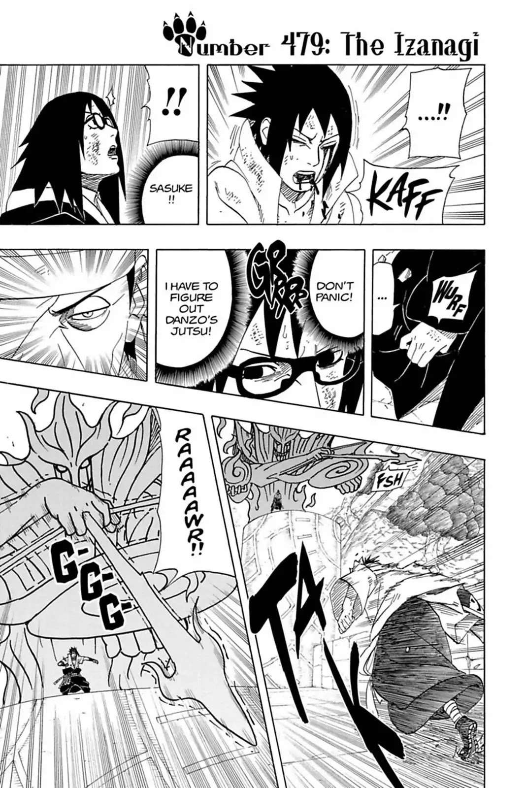 Naruto Chapter 479 page 1 - Chapter 479: The Izanagi