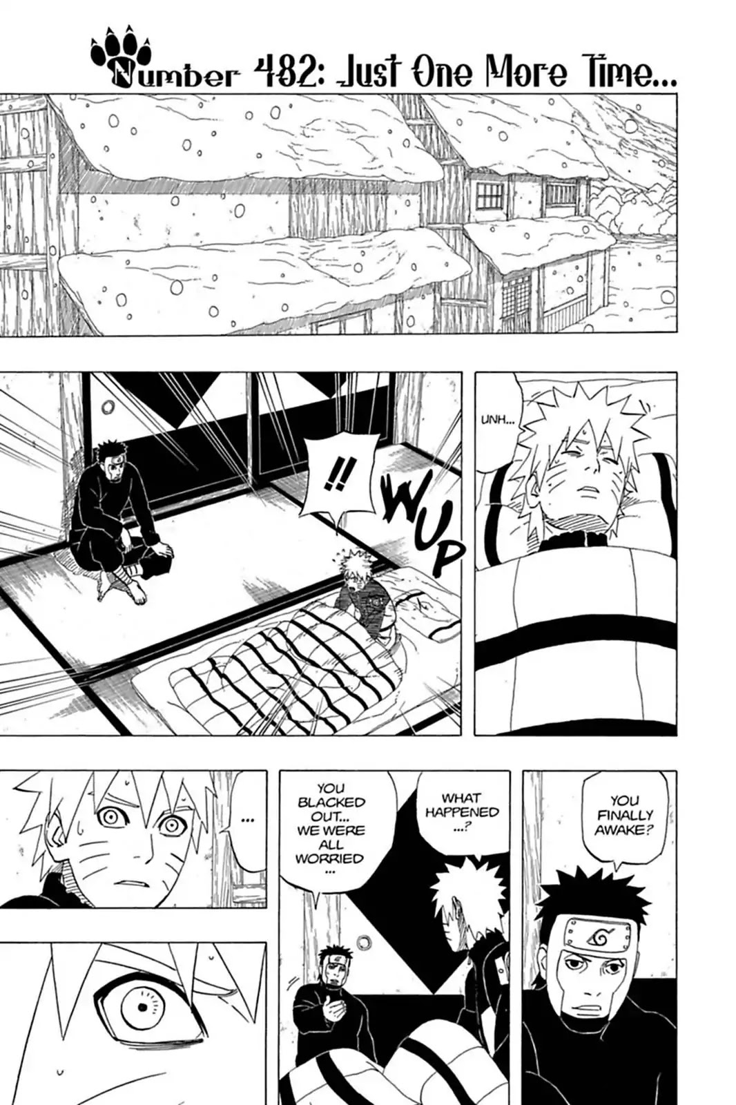 Naruto Chapter 482 page 1 - Chapter 482: Just One More Time