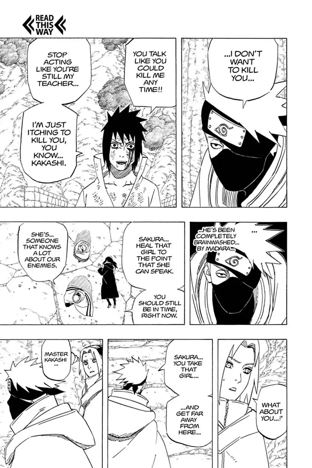 Naruto Chapter 483 page 15 - Chapter 483: Master And Student Reunited!!
