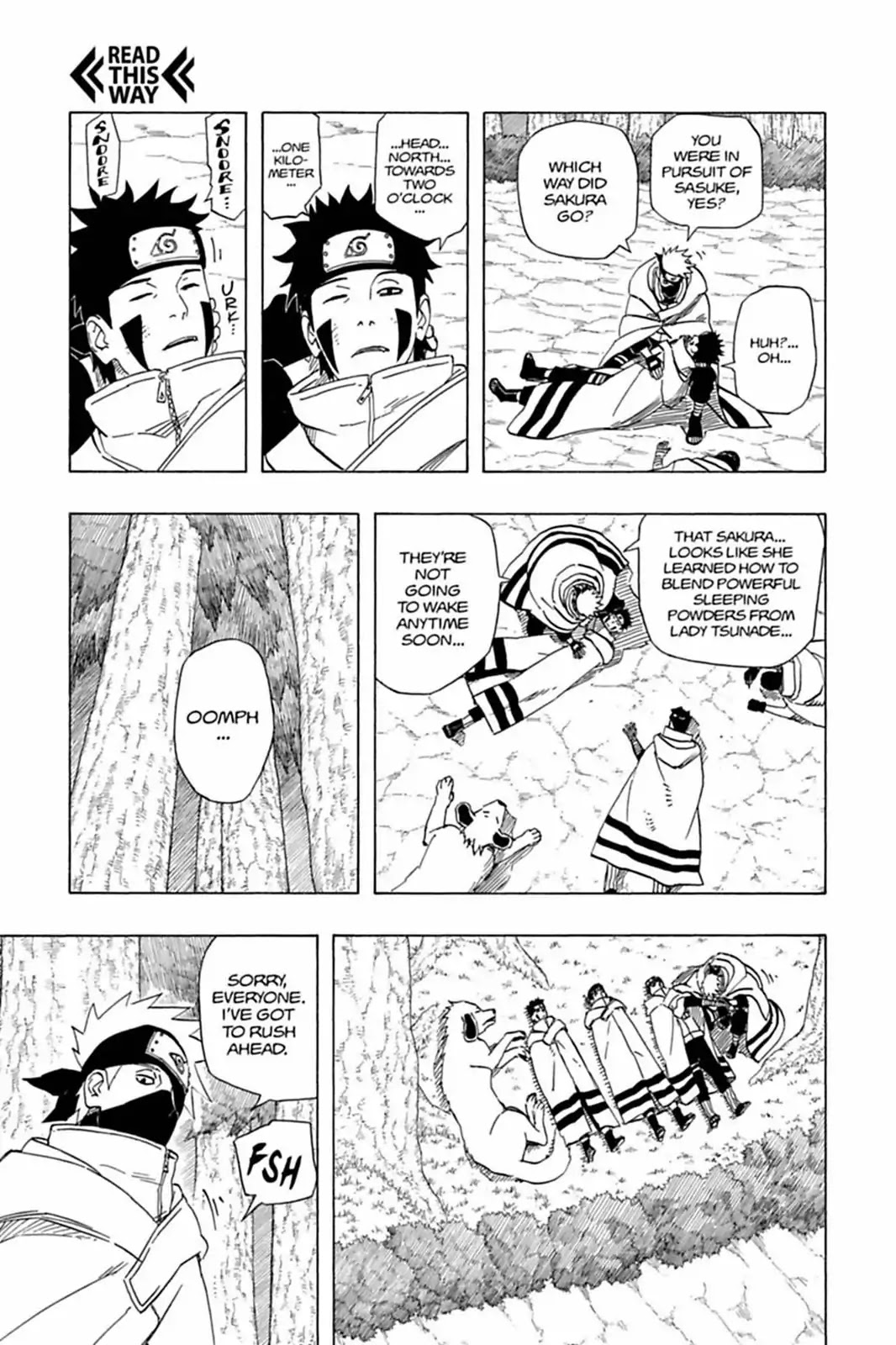 Naruto Chapter 483 page 3 - Chapter 483: Master And Student Reunited!!