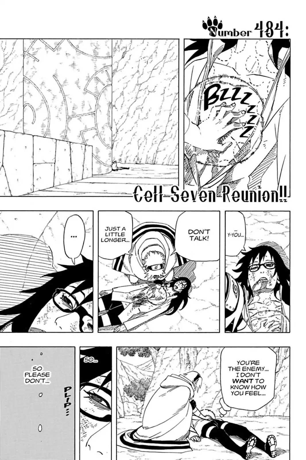 Naruto Chapter 484 page 8 - Chapter 484: Cell Seven Reunion