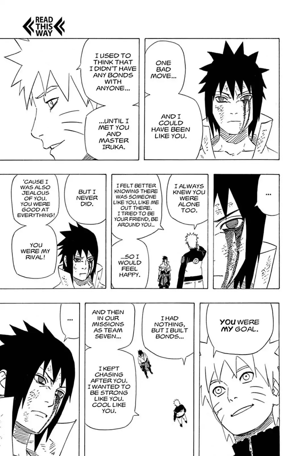 Naruto Chapter 485 page 14 - Chapter 485: Near Yet Far