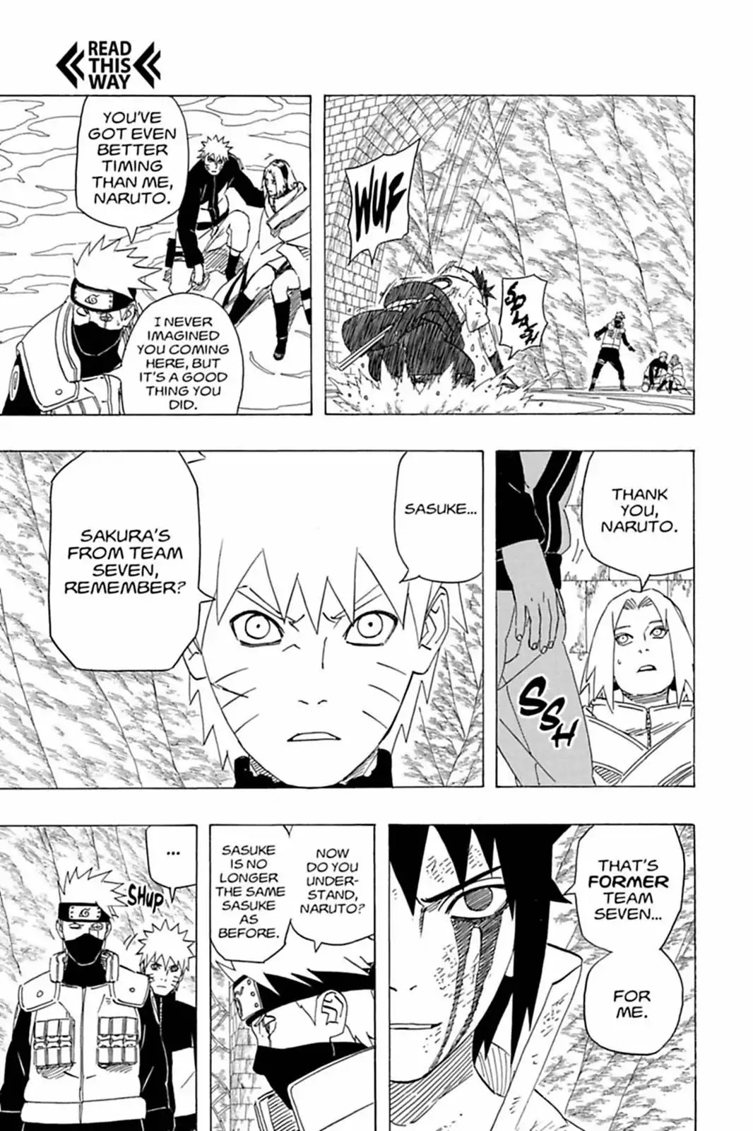Naruto Chapter 485 page 3 - Chapter 485: Near Yet Far