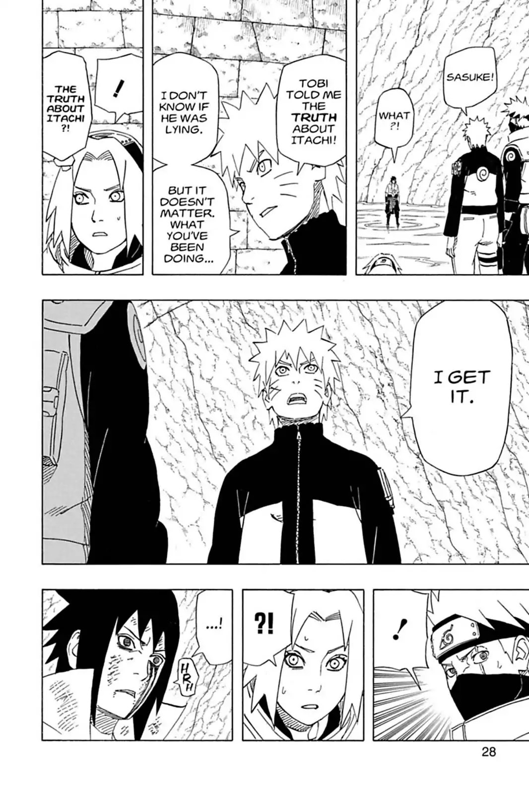 Naruto Chapter 485 page 4 - Chapter 485: Near Yet Far