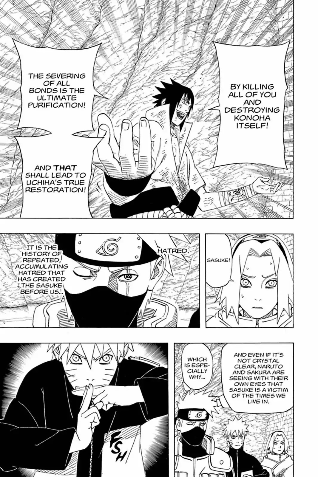 Naruto Chapter 485 page 7 - Chapter 485: Near Yet Far