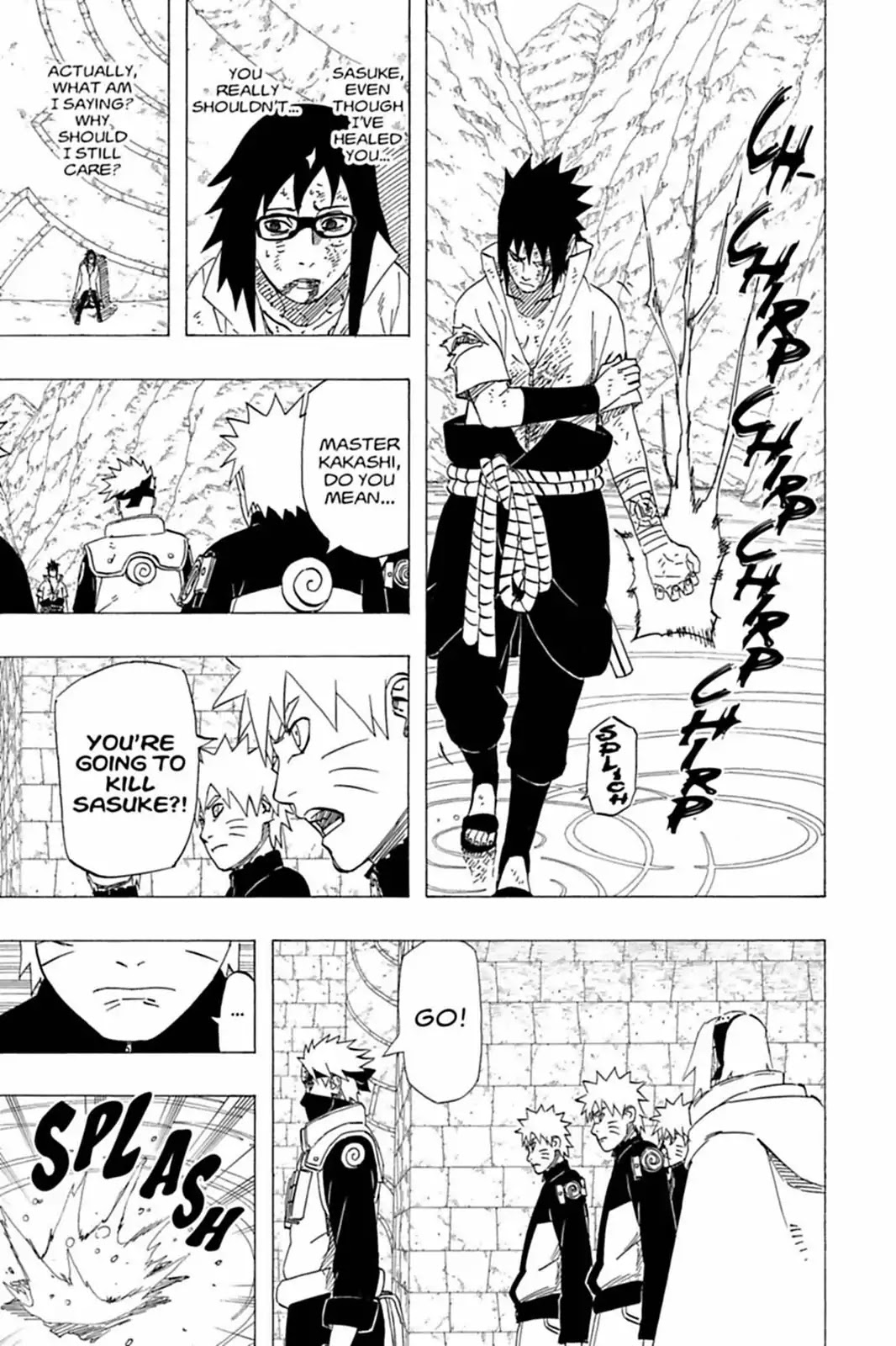 Naruto Chapter 485 page 9 - Chapter 485: Near Yet Far