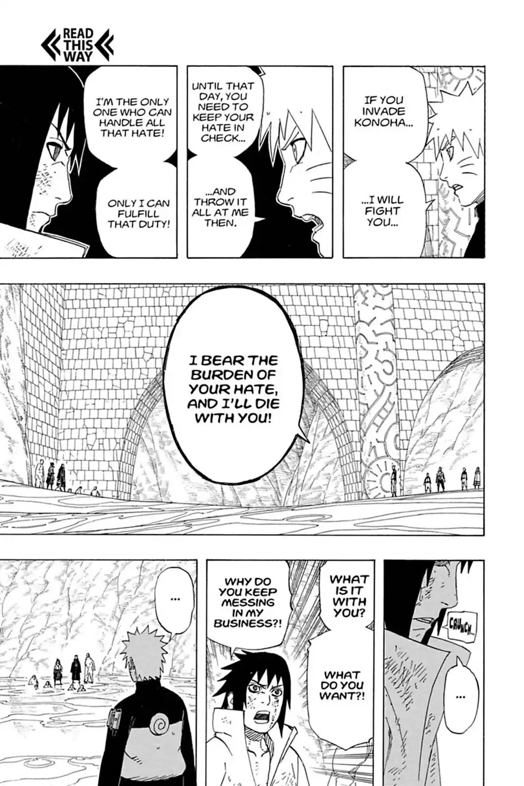 Naruto Chapter 486 page 13 - Chapter 486: Fists