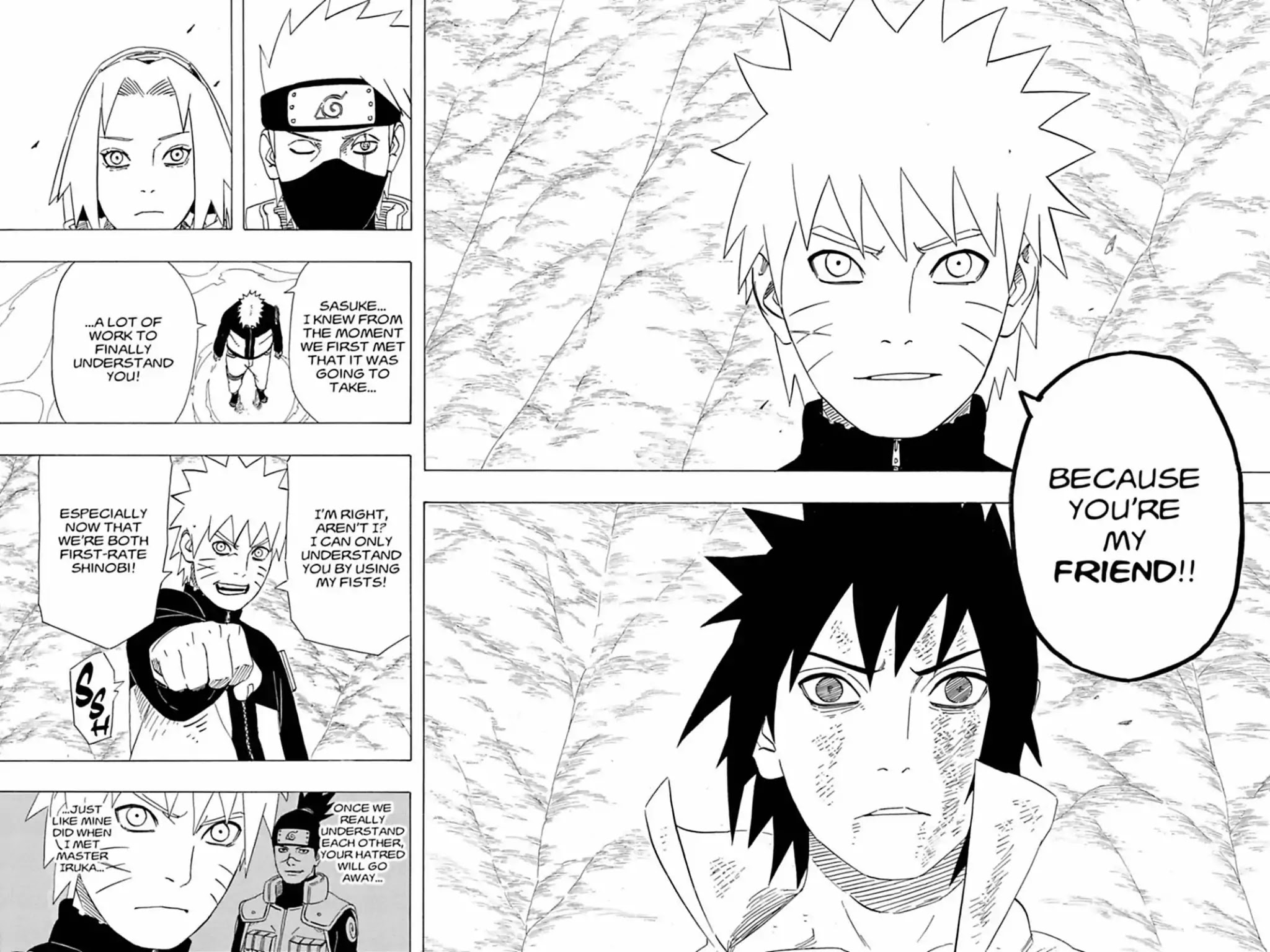 Naruto Chapter 486 page 14 - Chapter 486: Fists