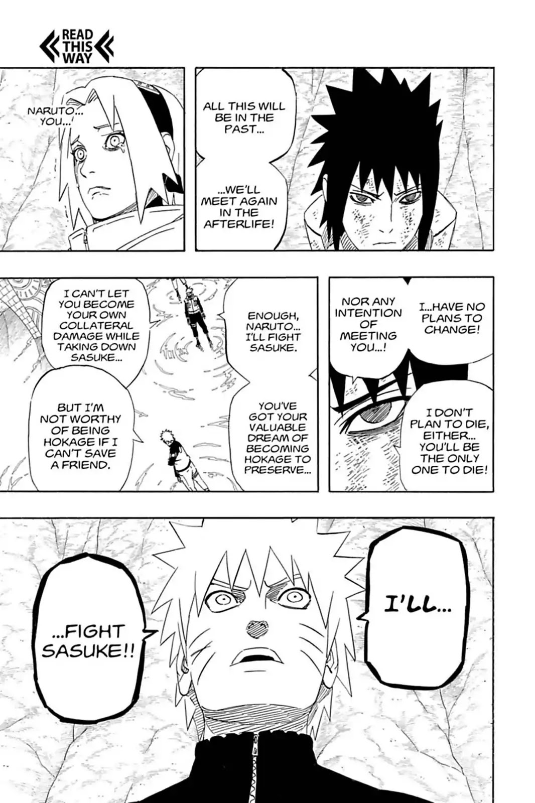 Naruto Chapter 486 page 16 - Chapter 486: Fists