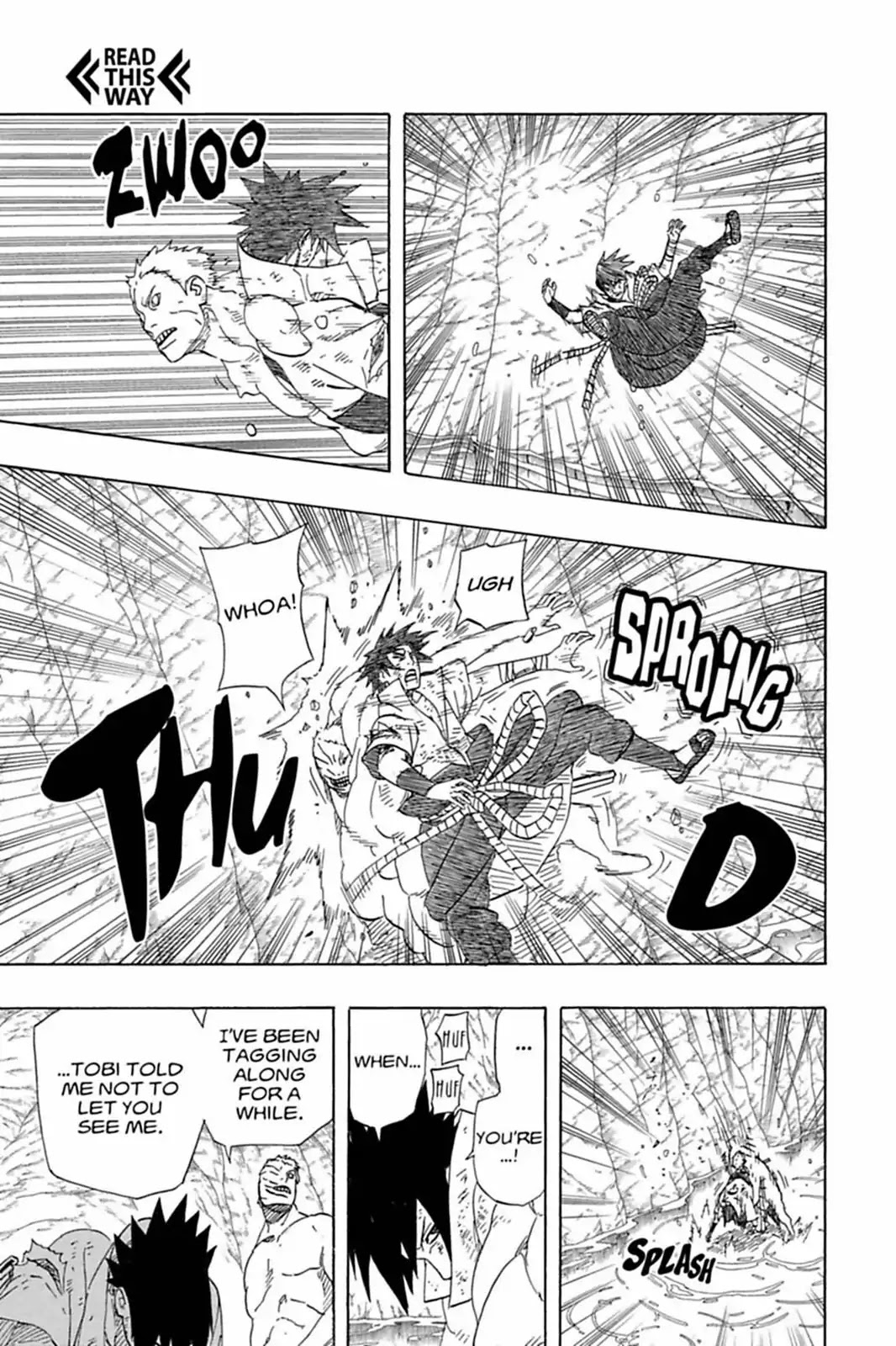 Naruto Chapter 486 page 3 - Chapter 486: Fists