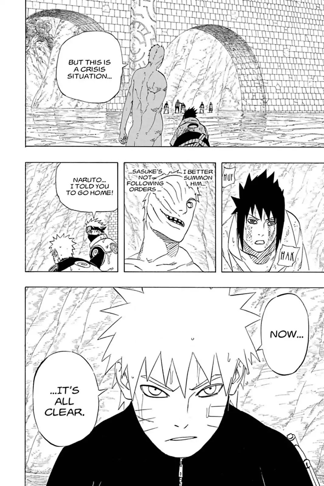 Naruto Chapter 486 page 4 - Chapter 486: Fists