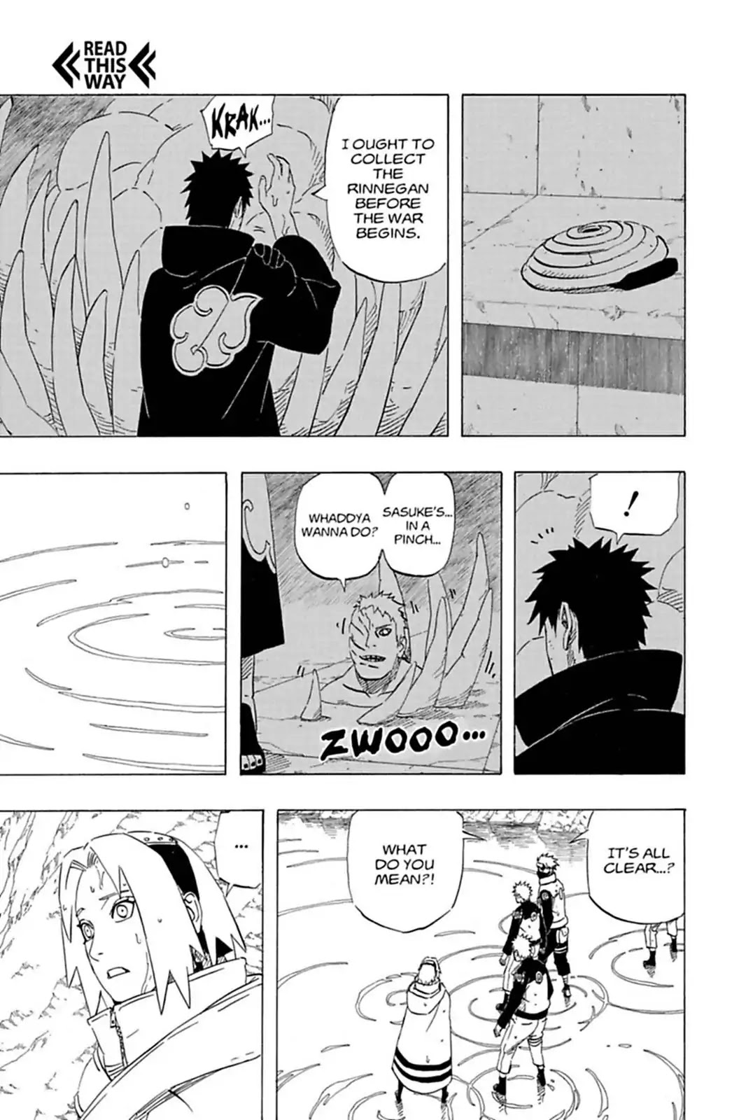 Naruto Chapter 486 page 5 - Chapter 486: Fists