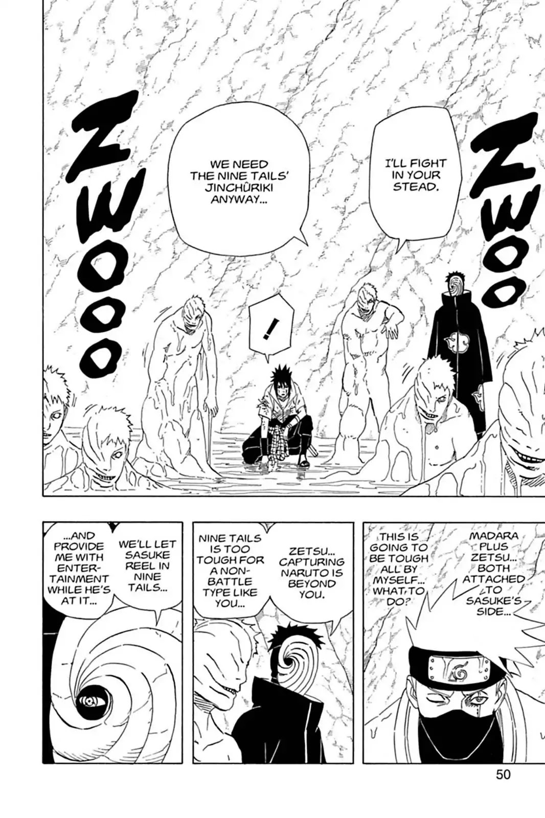 Naruto Chapter 486 page 8 - Chapter 486: Fists