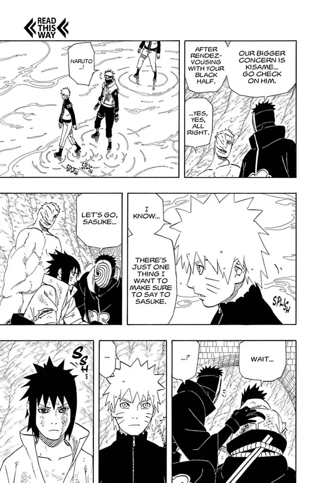 Naruto Chapter 486 page 9 - Chapter 486: Fists