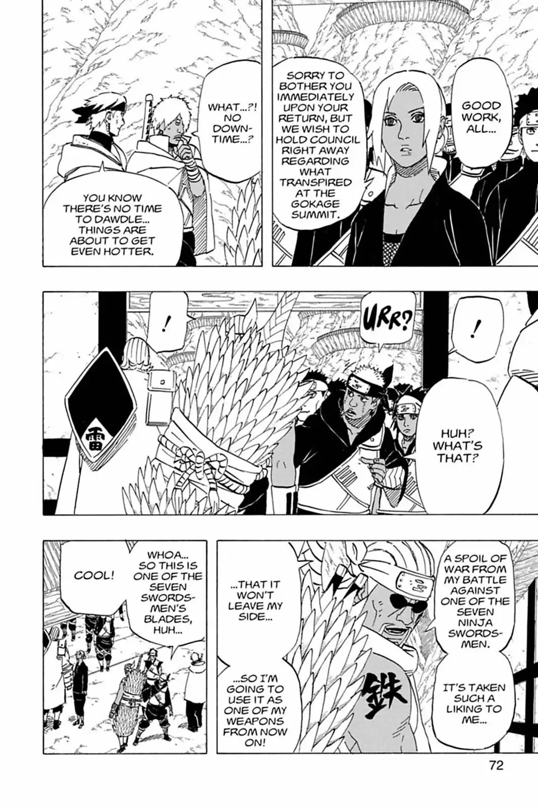 Naruto Chapter 487 page 12 - Chapter 487: The Battle Begins..!!